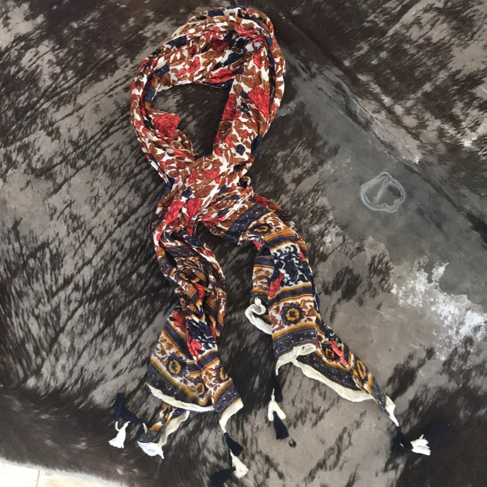 Lucky Brand Floral Scarf